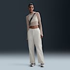 Nike Sportswear Collection Women's Mid-Rise Twill Trousers